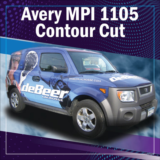 Avery 1105 with Easy Apply RS with DOL1360Z Cut Contour Vinyl Graphics – up to 60”